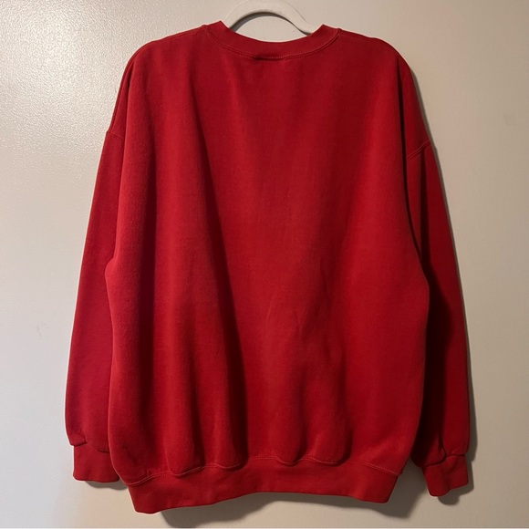 Vintage | Embroidered Moose Winter Sweatshirt - Picture 3 of 6